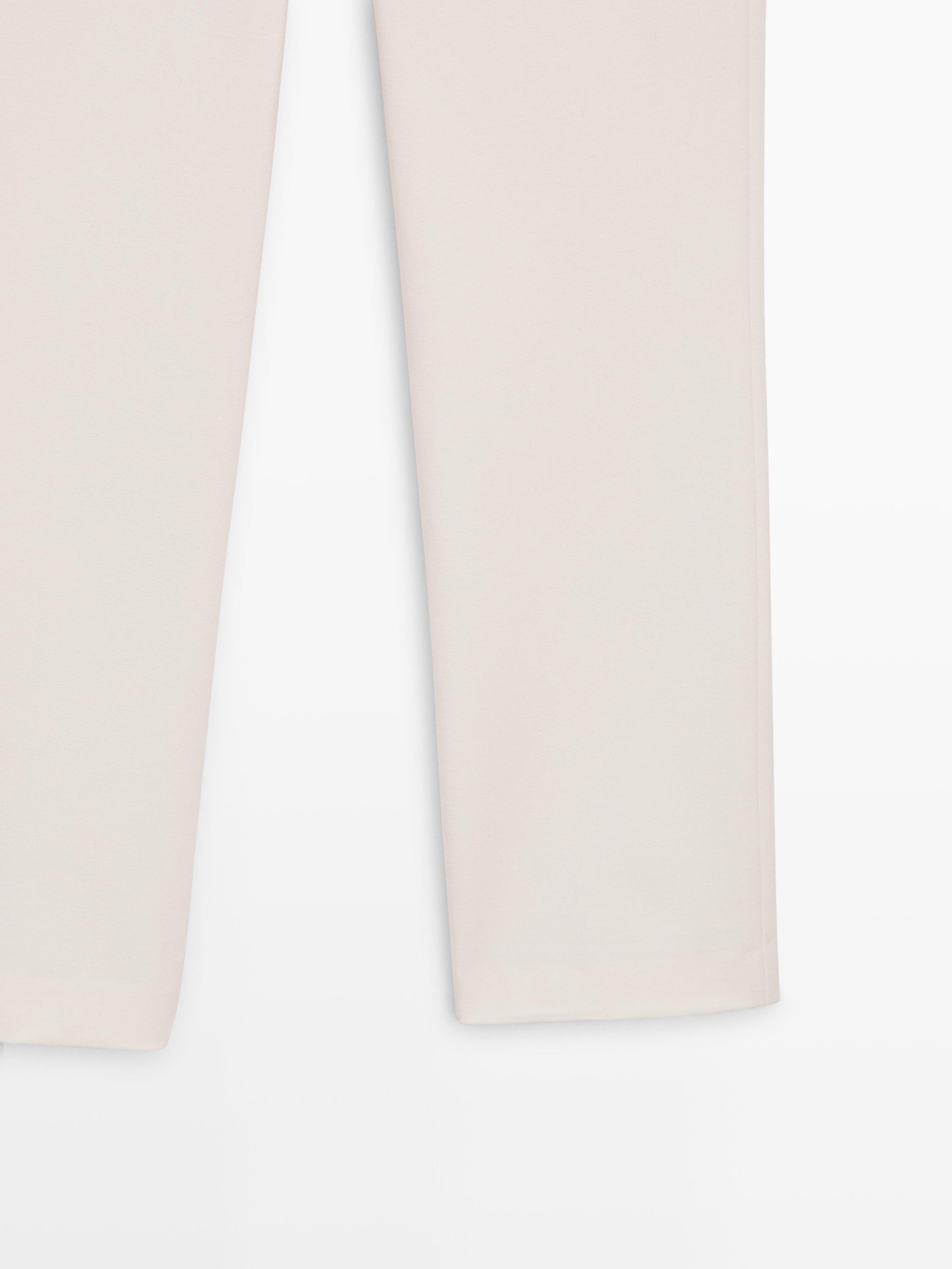 Straight-leg technical trousers